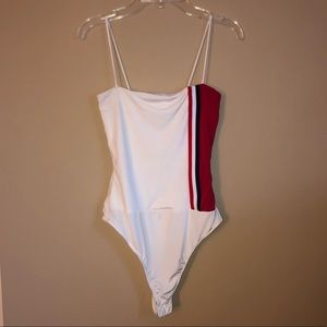 🏎Red Stripe Bodysuit🏎